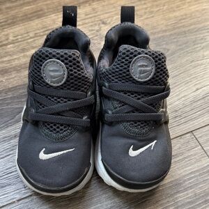 Nike Black and Gray Kids Sneakers